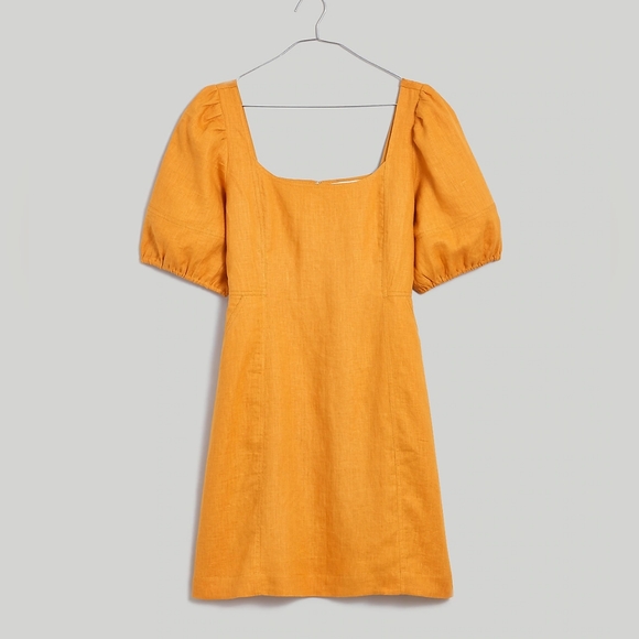 Madewell 100% Linen Maisie Mini Dress - Picture 2 of 12